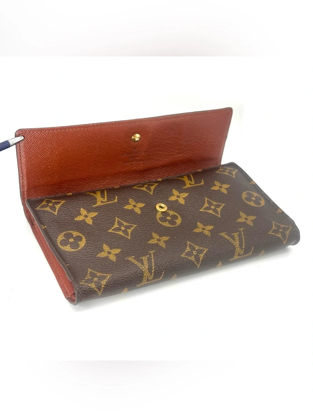 Louis Vuitton Brown Monogram Canvas Continental Wallet